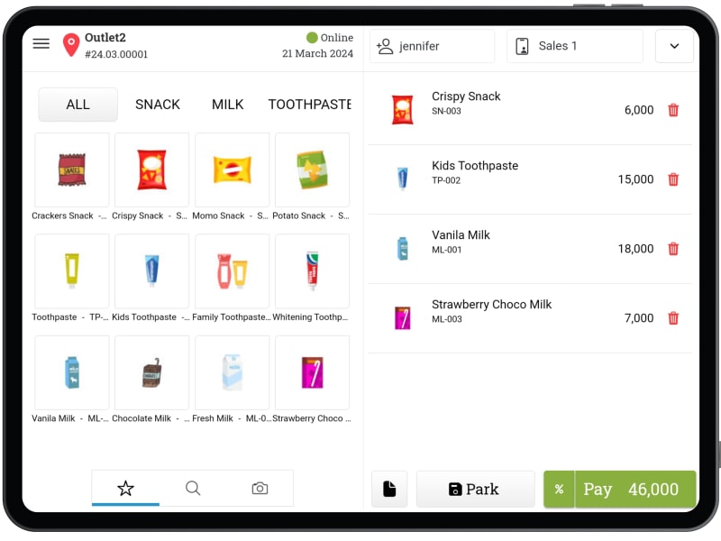aplikasi kasir untuk bisnis minimarket Dashboard Aplikasi Minimarket DealPOS